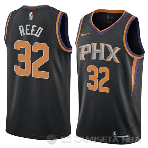Camiseta Davon Reed #32 Phoenix Suns Statement 2018 Negro - Haga un click en la imagen para cerrar